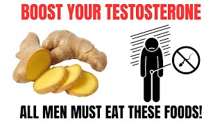 Top 10 Foods That Boost Your Testosterone Levels [upl. by Acisset309]