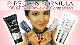 Physicians Formula BB Cream Review amp Comparison [upl. by Annoiek]