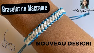 Tutoriel Facile pour Bracelet Macramé  Boho Chic DIY [upl. by Tigges692]