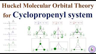 Huckel Molecular Orbital Theory for Cyclopropenyl System [upl. by Adniral]