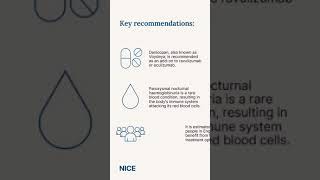 Treatment recommended for paroxysmal nocturnal haemoglobinuria [upl. by Raman424]