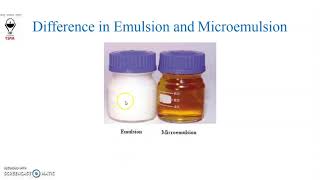 Microemulsion [upl. by Trojan]