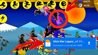 stick war legacy new vip mod APK 💯 working ultimate zombie skin mod [upl. by Olracnaig]