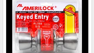 Amerilock DIY Door Knob Installation Paano magkabit ng door knob sa pintuan [upl. by Feodor374]