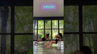 🧘‍♀️ Mini 2 Rhythmic Women Yoga Flow Indoors in 28 Secs with Calm Music [upl. by Alyacim]