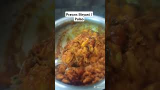 Prawns Royyala Biryani cooking foodvlog food foodie shorts nonveg southindianfood seafood [upl. by Eirruc835]