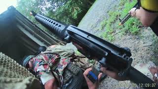 Ballahack Airsoft M16a2 gameplay [upl. by Adihsar839]