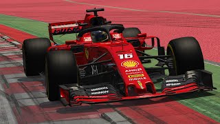 F1 Red Bull Ring  THE FIRST LAP UNDER 1 MINUTE  Ferrari SFH90  Assetto Corsa [upl. by Sauers]