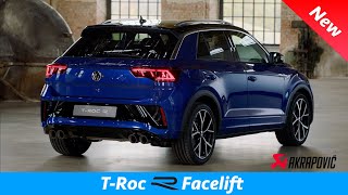 VW TRoc R Facelift 2022  FIRST look Exterior  Interior details 300 HP 4MOTION [upl. by Noicpecnoc613]