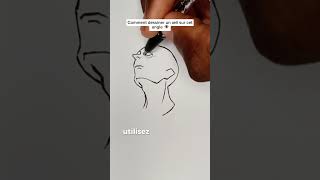 Dessiner une oeil sur cet angleart shorts viral tutorial [upl. by Gascony]