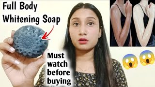 Miraculous effects of Activated Charcoal Soap Activated Charcoal Soap Review Body Polishing [upl. by Herrle]