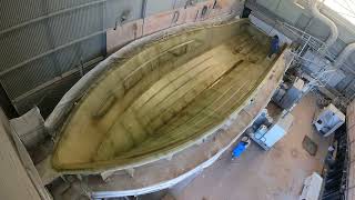 Yacht Lamination Timelapse at Riviera Australia [upl. by Moule]