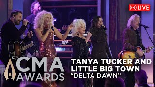 Tanya Tucker amp Little Big Town – “Delta Dawn”  Live at CMA Awards 2023 [upl. by Nadabas]