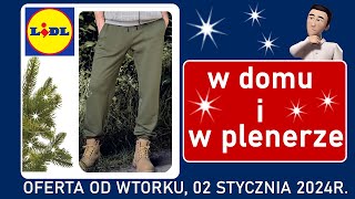 LIDL  Nowa Oferta od Wtorku 02012024  Wygodna Moda Męska [upl. by Ahsinyd]