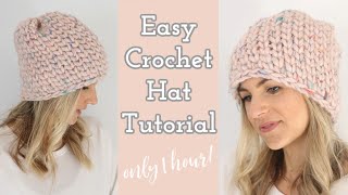 Waistcoat Crochet Hat Tutorial  Beginner Friendly [upl. by Tadich]