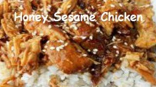 How to Make Honey Sesame Chicken  Dinner  Six Sisters Stuff [upl. by Essilevi]