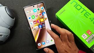 how to change notification bar in Infinix Note 40x 5G  Infinix me notification bar kaise badlen [upl. by Ky506]