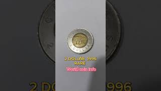 2 dollar 1996 Canada Rare coin value 1500 keep it World coin info [upl. by Harned]