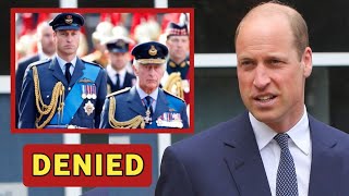 DENIED🔴 Harry BEG King Charles to allow Him Return to Royal duty BUT William Refused [upl. by Fernande]