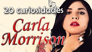 Carla Morrison  20 curiosidades ¿es creyente [upl. by Nosrak980]