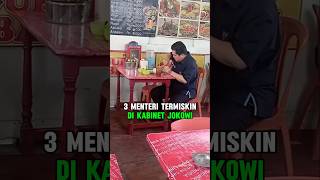 3 MENTERI TERMISKIN DI KABINET JOKOWI [upl. by Okubo313]