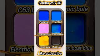 Colour mix 30colorfulmixing colourmixingtutorials satisfying kirit [upl. by Bala738]