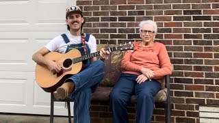 Playing My Original Song “Bone Cave” for Nanny Binkley [upl. by Ganiats585]