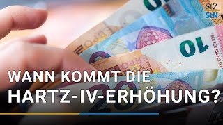 HartzIVErhöhung Wann gibt es mehr Geld [upl. by Nautna]