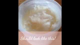 Homemade Whipped Coconut oil  Shea Body Butter Recipe [upl. by Jenilee]