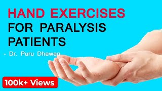 Hand exercises for Paralysis Patients [upl. by Rot]