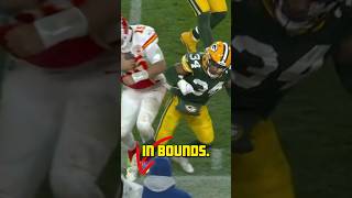 Patrick Mahomes Unnecessary Roughness chiefs packers sundaynightfootball nfl [upl. by Ardnuassak]