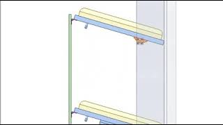 Folding bunk bed [upl. by Ahsitneuq714]