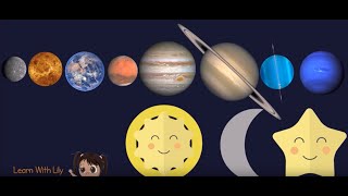 Best Learning Space Videos for Kids Solar System for Kids and Teach Kids Planets and Science [upl. by Glennis]