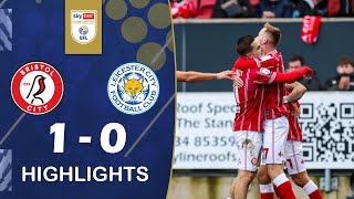 Bristol City vs Leicester City 10 Highlights  EFL Championship 202324 [upl. by Yecaw]