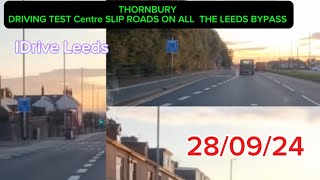 drivingtestroutes All the leeds slip roads on stanningley bypass [upl. by Acacia]