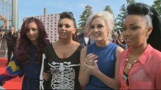 Little Mix talk about their plans for Christmas their new album and the X Factor [upl. by Tellford436]