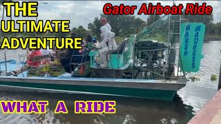 Florida Everglades Airboat rides  thrilling experience [upl. by Kroo751]