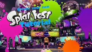 How To Make Custom Splatfests  Full Tutorial  TGM [upl. by Sletten]