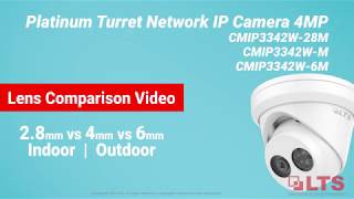 LTS Platinum Comparison Video  28mm v 4mm v 6mm Lens Comparison Video w LTS IP Cameras [upl. by Poucher363]