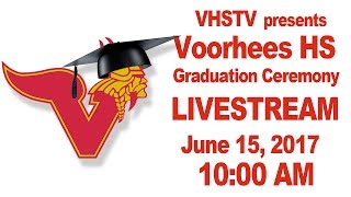 Voorhees High School Graduation Ceremony 2017 [upl. by Brande]