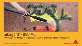 Sikagard 850 Anti Graffiti [upl. by Will]