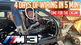 Building A Custom 1 of 1 E91 M3 Wagon Part16 [upl. by Nauqel]