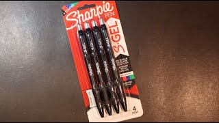 Sharpie S Gel Pen Medium 0 7mm Review [upl. by Yeslaehc932]