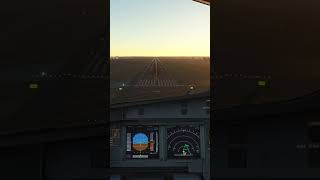 Sunrise into Frankfurt aviation flightsim vatsim gaming pcgaming msfs2020 vatsim flying [upl. by Etnoek]