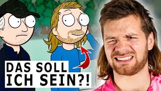 ALLES FALSCH GEMALT 7 vs Wild Aussetzung  Parodie  Jan Schlappen reagiert auf Freshdachs Duo [upl. by Nylehtak]