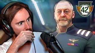 Squadron 42 Gameplay  Asmongold Reacts [upl. by Seyer]