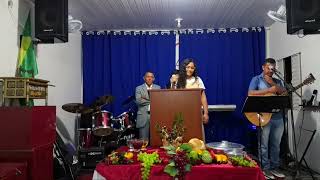 Apresentação da Izabelle Culto de Ceia Igreja Peniel Morada da Serra [upl. by Nolyaw789]