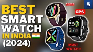 Top 5 Best Smartwatch in India 2024  Top 5 Smartwatches Under Rs2000 in India 2024 [upl. by Slein]