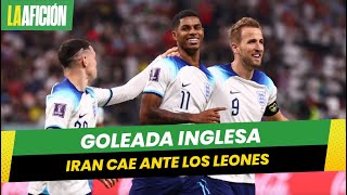 Inglaterra golea a Irán con contundencia y mete miedo en Qatar 2022 [upl. by Cozza883]