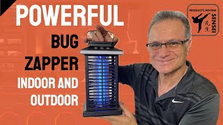 Electric Bug Zapper Outdoor Portable Bug Zapper Best Bug Zapper For Mosquitoes New Video Review [upl. by Yslehc397]